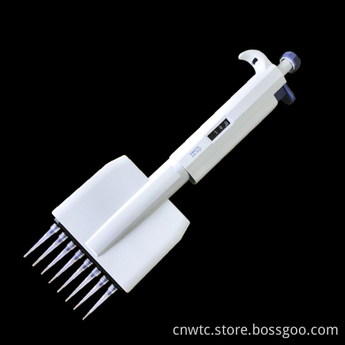 Multichannel Pipette: 8-12 Channel Adjustable Transfer Pipette | Autoclavable Lab Equipment
